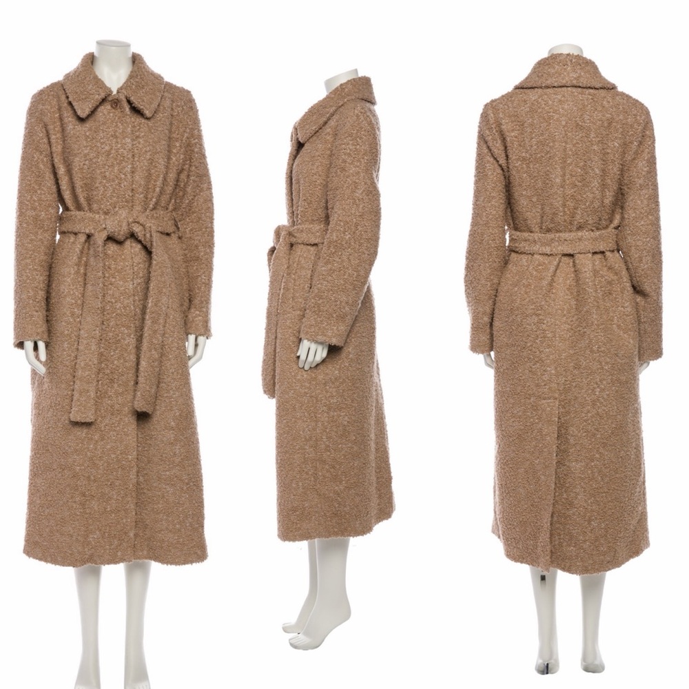 COS Tan Belted Trench Coat
